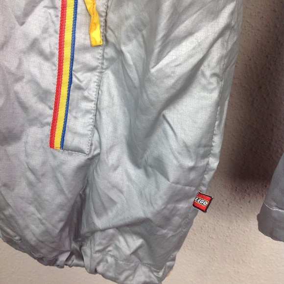 Lego Collection Half Zip Metallic Silver Pullover - Picture 6 of 8